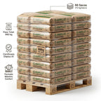 Palet Confort - 66 Sacos (990 kg) | Pellets Premium